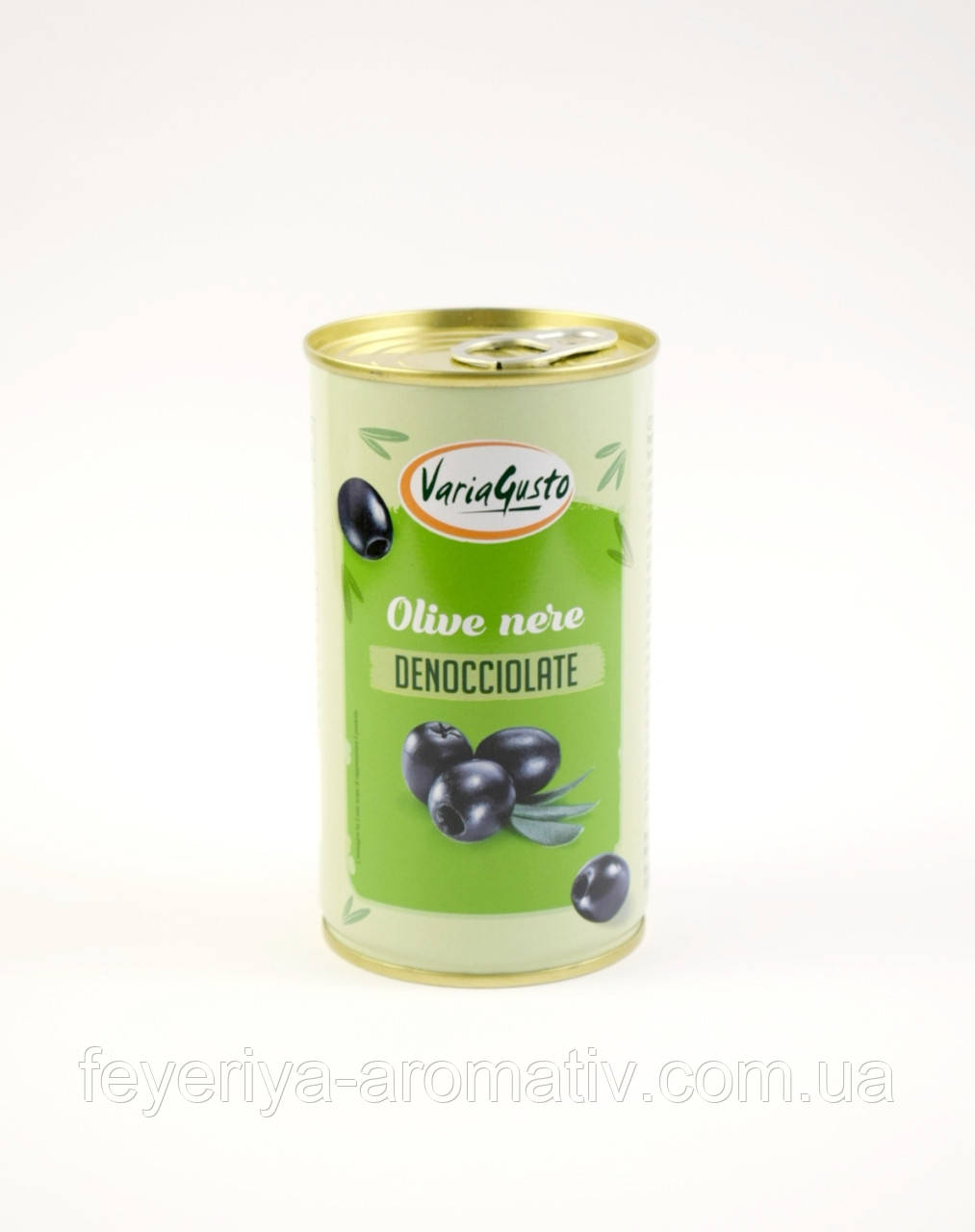 Оливки черные без косточек Varia Gusto 350г (Италия) - фото 2 - id-p334028953