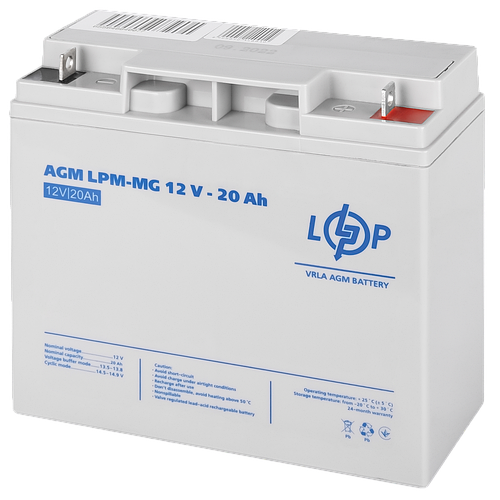 Акумулятор мультигелевий AGM LogicPower LPM-MG 12-20 AH (6556)