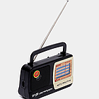 Радіоприймач на батарейках та від мережі KIPO KB-408 / Потужний 5-ти хвильовий Радіо приймач ФМ, фото 4