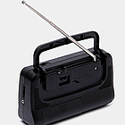 Радіоприймач на батарейках та від мережі KIPO KB-408 / Потужний 5-ти хвильовий Радіо приймач ФМ, фото 6