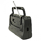 Радіоприймач на батарейках та від мережі KIPO KB-408 / Потужний 5-ти хвильовий Радіо приймач ФМ, фото 5