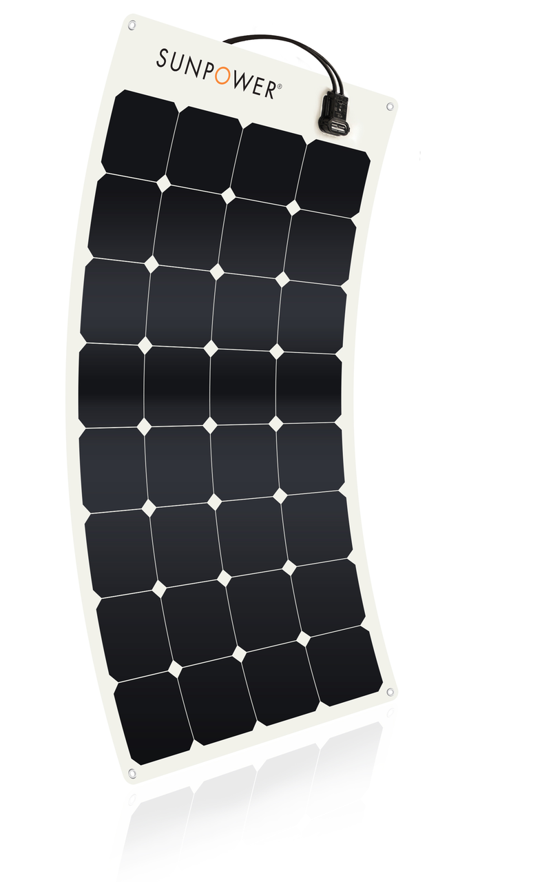 Сонячна панель SunPower Flexible 100 Вт гнучкі сонячні панелі