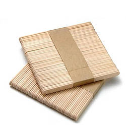 Шпателі для воску дерев'яні