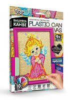 Вышивка крестиком Plastic canvas на пластиковой канве 5, в коробке 27.5х18х2см, Danko Toys (PC-01-05)