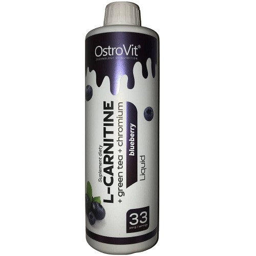 Л-Карнітин OstroVit L-Carnitine + green tea + chromium (500 мл.), фото 1