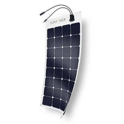 Сонячна панель SunPower Flexible 100 Вт гнучкі сонячні панелі, фото 2