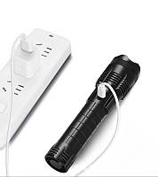 Ліхтар ручний BL-B99-P99 акумуляторний (Чорний)