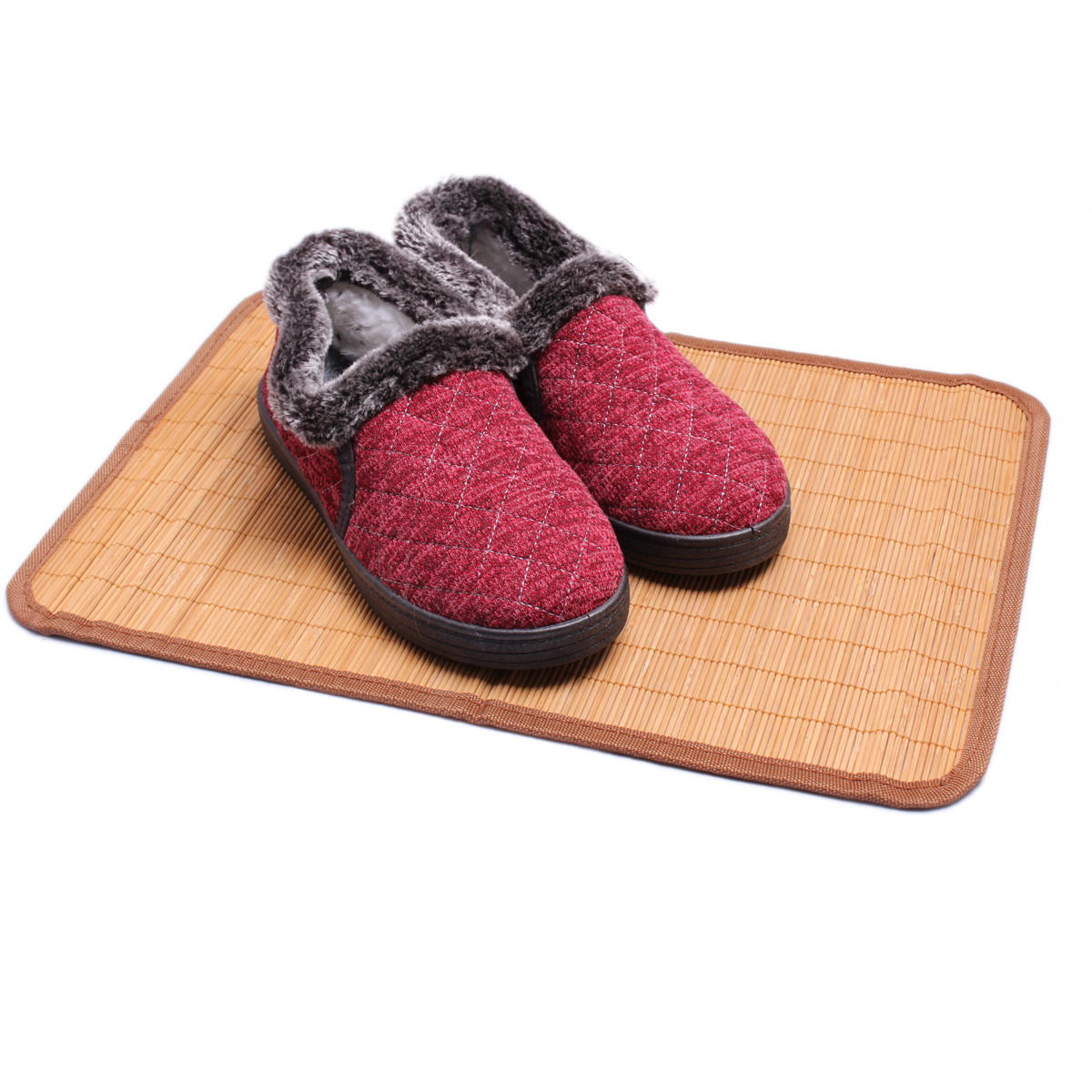 Купить Бабуши женские тапочки с задником теплые на овчине, бурки, чуни ...