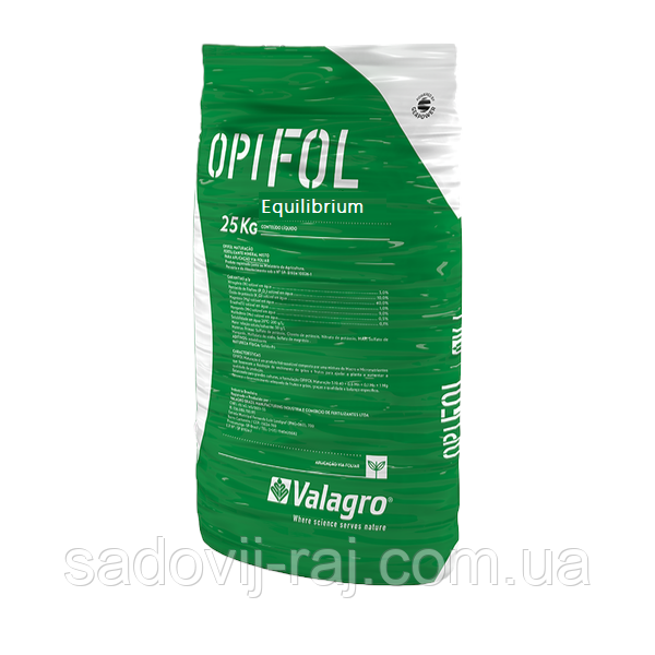 Добриво Опіфол Баланс / Optifol Equilibrium 15-15-15 25 кг Valagro Італія