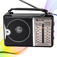Портативний FM радіоприймач на батарейках та від мережі GOLON RX-606 ФМ радіо