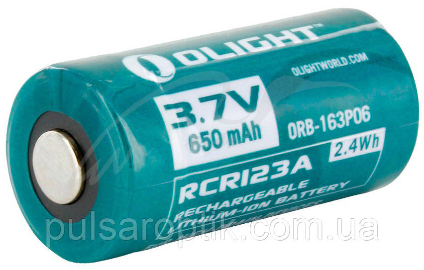 Акумуляторна батарея Olight RCR 123 Li-Ion 650 mAh