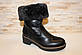 Черевики жіночі зимові чорні С315, фото 6