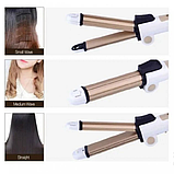 Плойка для волосся Kemei KM-8851 3 в 1 33 Вт, фото 7