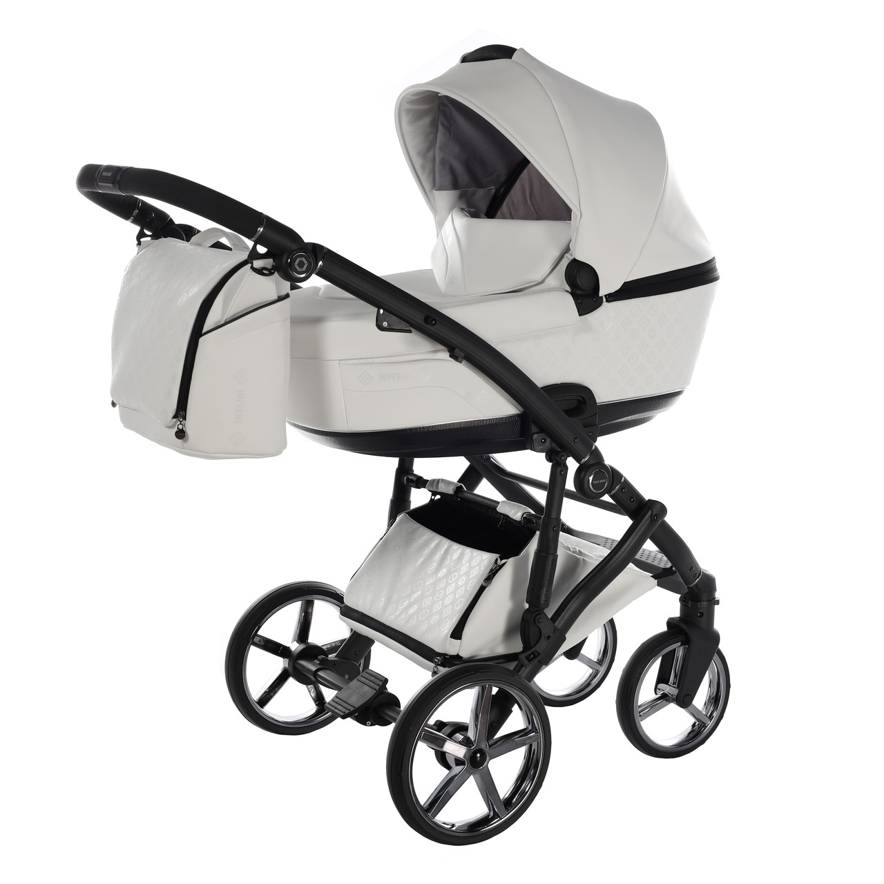Дитяча універсальна коляка 2 в 1 Tako Laret Imperial New 01 white