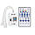 SPI smart контролер LEDTech Wi-Fi HCQ1 DC12-24 V. Для адресної стрічки RGB/RGBW WS2811, WS2812b, 1804, 1903, фото 3