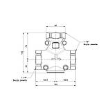 Антиконденсаційний клапан Icma 1/4 55 °C No133, фото 2