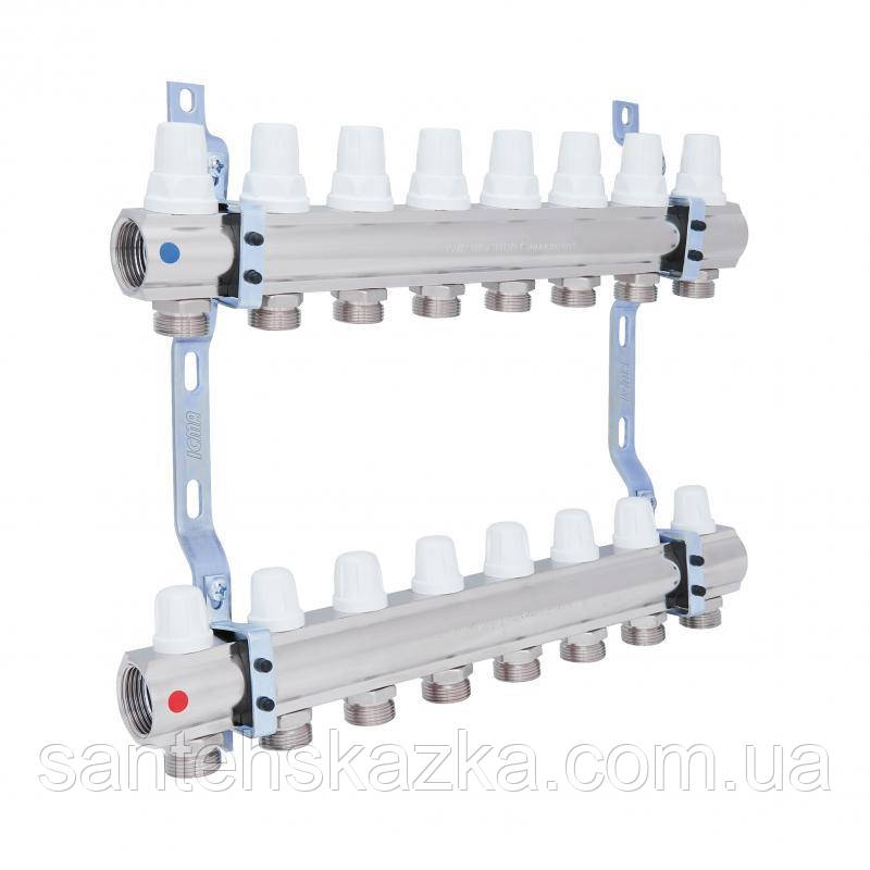 Колектор Icma 1" 8 виходів, без витратоомера NoK005, фото 1