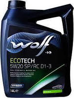 Олива двигуна Wolf Ecotech 5W-20 SP/RC D1-3 4 л