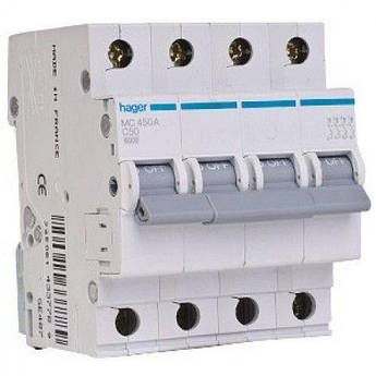 Автоматичний вимикач ENERGIO SP-4P C 25 А 6 кА