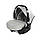 Дитяча універсальна коляка 2 в 1 Tako Laret Imperial New 13 grey+silver, фото 9