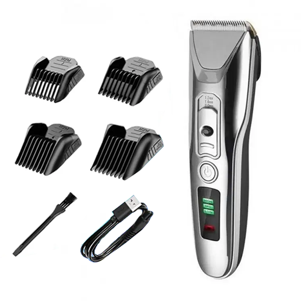 Машинка для стриження Gemei GM-6061 4 насадки, фото 1