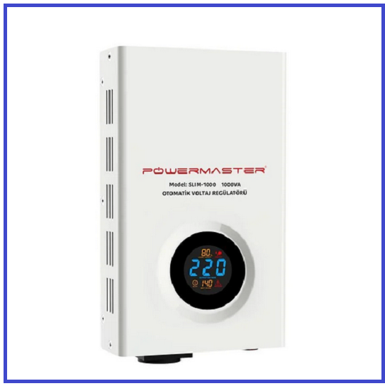Стабілізатор напруги POWERMASTER 1000VA (750Вт) 120-275V, фото 1