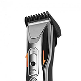 Машинка для стриження Gemei GM-6061 4 насадки, фото 3