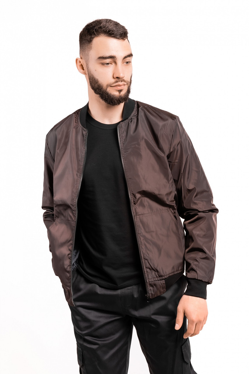 Бомбер Коричневый — Купить Недорого на Bigl.ua (1741622435)