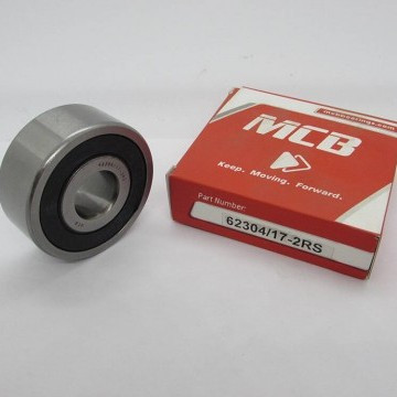 Підшипник нестандартний 62304-2RS/17.C3 MCB (17*52*21) кульковий однорядний