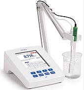 PH-метр ОВП-метр HI5221, -2 до 20 pH, ± 2000 мВ, АТК, сенсорний, графічний, GLP, фото 9