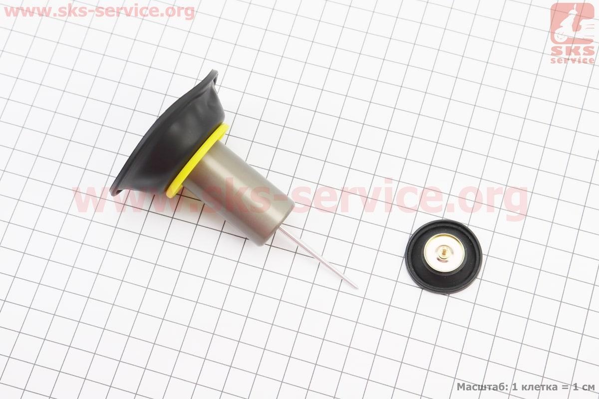 Мембрана Карбюратора 22мм + Ускорительная К-кт 2шт для Китайских ...