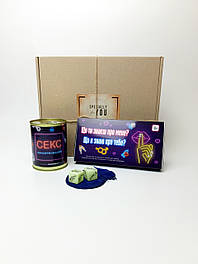 Подарунковий набір гра для дорослих "П'ятдесят відтінків фіолетового" - подарунок для дорослих
