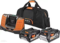 Zestaw akumulatorów 2 Ah i 4 Ah z ładowarką AEG Powertools SET LL18X02BL2