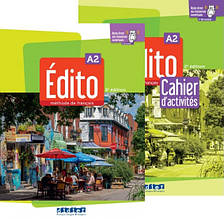 Комплект Edito 2e Edition A2 Livre de l'eleve + Cahier d'activités (Підручник + зошит) з французької мови