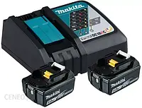 Makita 2 Akumulatory Bl1850B, Liion 18V 5,0Ah + Ładowarka Dc18Rc 1975709