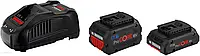 Bosch zestaw 1 akumulator ProCORE18V 4.0Ah + 1 akumulator ProCORE18V 5.5Ah + ładowarka GAL 1880 CV