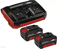 Einhell Ładowarka i akumulator do elektronarzędzi Power X-Change PXC-Starter-Kit 2x 4,0Ah & Twincharger Kit