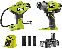 Ryobi One Plus Zestaw Do Wymiany Kół R18Iwpi-115G 4 Części 1/2 400 Nm 18 V 5133004769