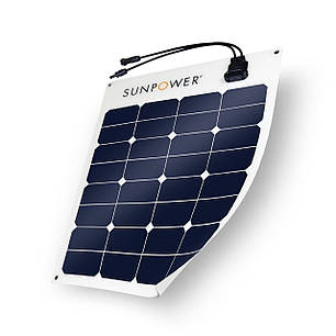 Сонячна панель SunPower Flexible 50 Вт SPR-E-Flex-50 гнучкі сонячні панелі, фото 1