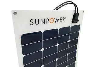 Сонячна панель SunPower Flexible 50 Вт SPR-E-Flex-50 гнучкі сонячні панелі, фото 4