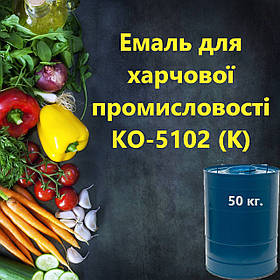 Ко-5102, КО-5102К Емаль для фарбування металу, фарбування алюмінію та як харчова фарба