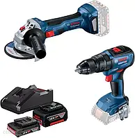 Bosch GSR 18V-50 + GWS 180-Li Professional 0615990M8S