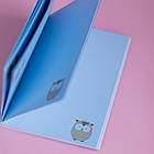 Блокнот А5 з кольоровими аркушами Profi Artbook owl 128 сторінок 64арк арт. 50391, фото 3