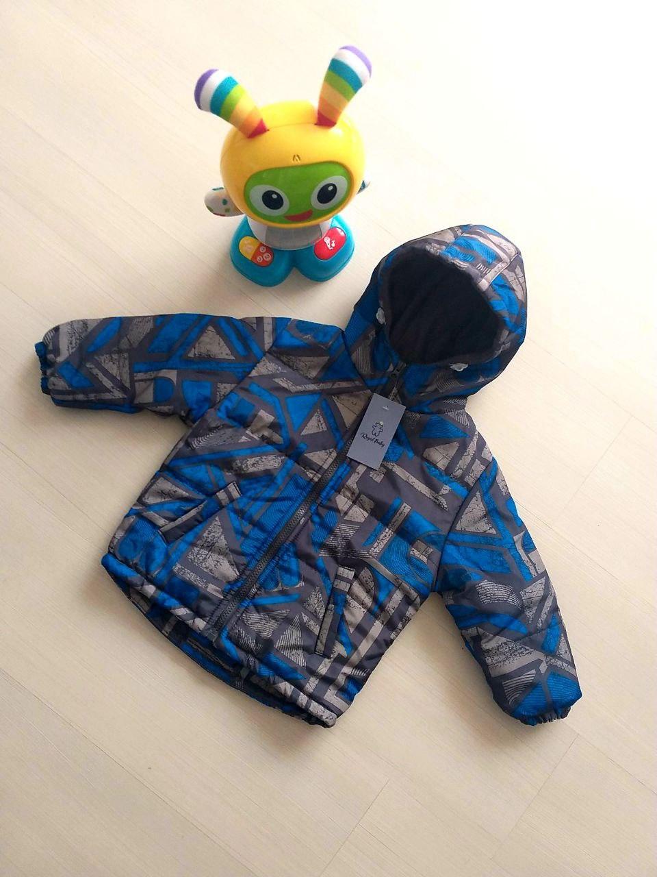 Куртка дитяча на флісі для хлопчика фігурки