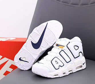 Чоловічі Кросівки Nike Air More Uptempo Blue White 42