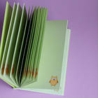 Блокнот А6 з кольоровими аркушами Profi Artbook Owl 96 сторінок 48арк арт. 902422, фото 3