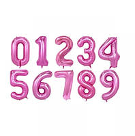 Цифри рожеві