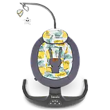 Шезлонг-гойдалка Lionelo RALF GREY CONCRETE, фото 2