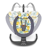 Шезлонг-гойдалка Lionelo RALF GREY CONCRETE, фото 4