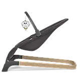 Дитячий шезлонг Lionelo JUNE AIR GREY GRAPHITE, фото 2